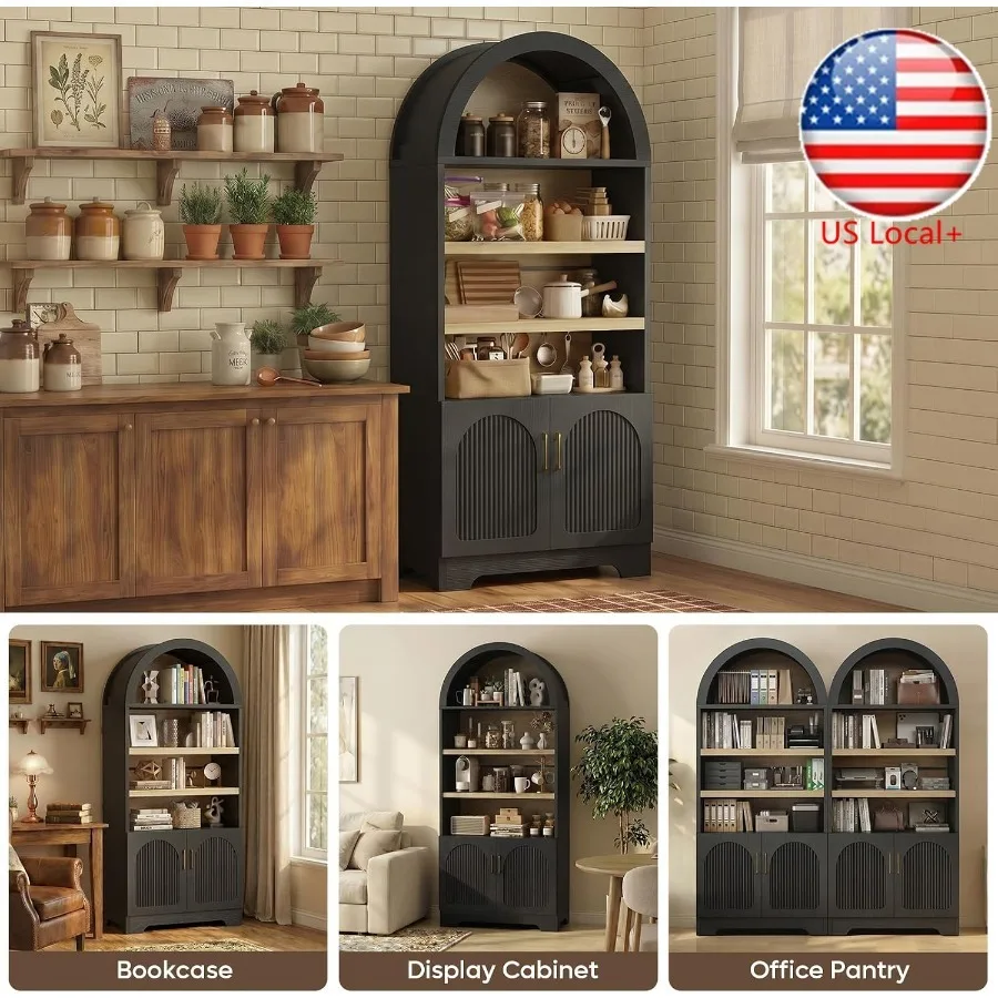 71 Tall Arched Kitchen Pantry  - Storage review and price